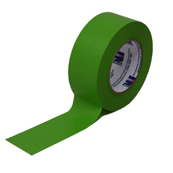 2" wide x 60yd Green Labeling Tape